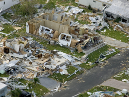 Damage from Hurricane Ian