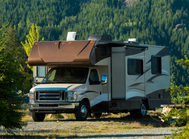 RV parking in public park