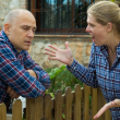 Neighbors arguing