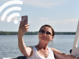 Using Starlink on boat