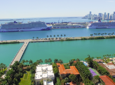 Cruise Ships in Miami Port