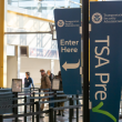 TSA PreCheck Banners in an airport