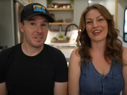 Nathan and Marissa from Less Junk More Journey discussing why they are selling their RV.